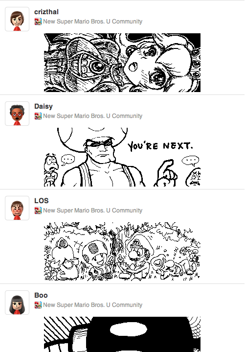 It's the Miiverse, but in your browser!