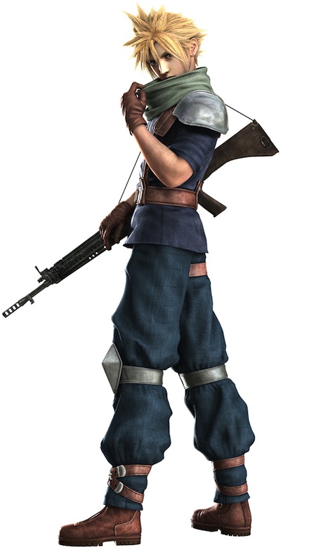 Cloud Strife in Crisis Core